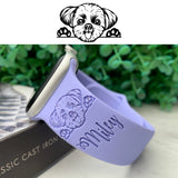 Personalized Apple Watch Band Engraved with Pet Design - hipave