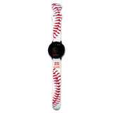 Personalized Baseball 20mm Watch Band for Samsung - hipave