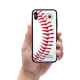 Custom Medical Alert iPhone Case (Baseball Pattern) - hipave