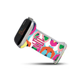 Personalized Boho Leopard Watch Band with Monogram for Apple Watch - hipave