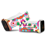 Personalized Medical Alert Apple Watch Band (Boho Leopard Pattern) - hipave