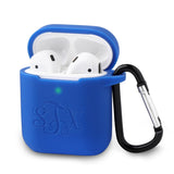 Personalized Silicone Case for Airpods Charging Case with an Engraved Monogram - hipave