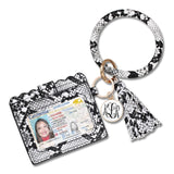 Personalized Large Keychain Ring with Wallet - hipave