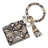 Personalized Large Keychain Ring with Wallet - hipave