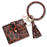 Personalized Large Keychain Ring with Wallet - hipave