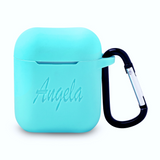 Personalized Silicone Case with Name - Natural Engraving for Airpods Charging Case - hipave