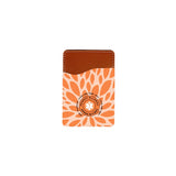 Custom Medical Alert Wallet Case (Floral Burst Pattern)