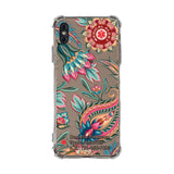 Custom Medical Alert iPhone Case (Floral Feathers Pattern) - hipave