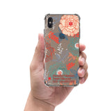Custom Medical Alert iPhone Case (Floral Lineart Pattern) - hipave
