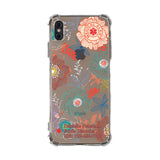 Custom Medical Alert iPhone Case (Floral Lineart Pattern)