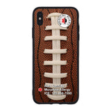 Custom Medical Alert iPhone Case (Football Pattern) - hipave