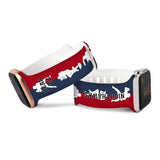 Personalized Football Watch Band for Apple Watch (9 Designs) - hipave