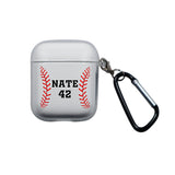 Custom Airpods Case with Baseball Designs (Support for Gen 1, 2 & 3 and Pro)