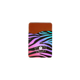 Custom Medical Alert Wallet Case (Gradient Tiger Pattern)