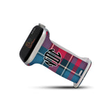 Personalized Holiday Plaid Watch Band with Monogram for Apple Watch (H11 Pattern) - hipave