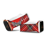 Personalized Holiday Plaid Watch Band with Name for Apple Watch (H13 Pattern) - hipave