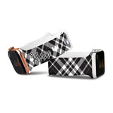 Personalized Holiday Plaid Watch Band with Name for Apple Watch (H15 Pattern) - hipave