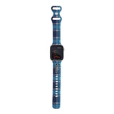 Personalized Holiday Plaid Watch Band with Name for Apple Watch (H16 Pattern) - hipave