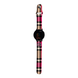 Personalized Holiday 20mm Watch Band with Monogram for Samsung, Garmin and Others (H17 Pattern) - hipave