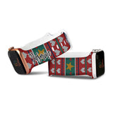 Personalized Holiday Ugly Sweater Watch Band with Name for Apple Watch (H2 Pattern)