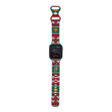 Personalized Holiday Ugly Sweater Watch Band with Name for Apple Watch (H2 Pattern) - hipave