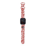 Personalized Holiday Watch Band with Monogram for Apple Watch (H3 Pattern) - hipave