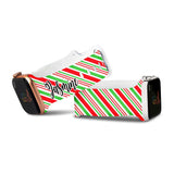 Personalized Holiday Candy Can Watch Band with Name for Apple Watch (H4 Pattern)