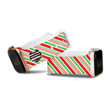 Personalized Holiday Candy Can Watch Band with Monogram for Apple Watch (H4 Pattern)