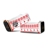 Personalized Holiday Watch Band with Monogram for Apple Watch (H5 Pattern)