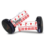 Personalized Holiday 20mm Watch Band with Name for Samsung, Garmin and Others (H5 Pattern)