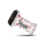 Personalized Holiday Watch Band with Name for Apple Watch (H6 Pattern) - hipave