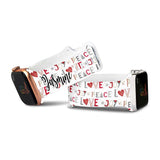 Personalized Holiday Watch Band with Name for Apple Watch (H6 Pattern)
