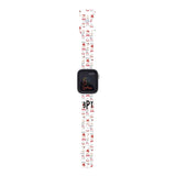 Personalized Holiday Watch Band with Monogram for Apple Watch (H6 Pattern) - hipave