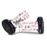 Personalized Holiday 20mm Watch Band with Name for Samsung, Garmin and Others (H6 Pattern)