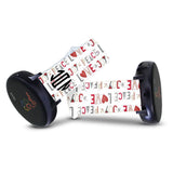 Personalized Holiday 20mm Watch Band with Monogram for Samsung, Garmin and Others (H6 Pattern)