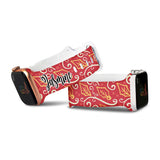 Personalized Holiday Watch Band with Name for Apple Watch (H8 Pattern)