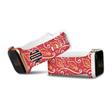 Personalized Holiday Watch Band with Monogram for Apple Watch (H8 Pattern)