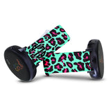 Personalized Blue & Pink Leopard 20mm Watch Band with Monogram for Samsung, Garmin and Others