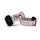 Personalized Holiday Watch Band with Name for Fitbit Versa 3 & Fitbit Sense (H1 Pattern)
