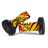Personalized Yellow & Orange Leopard 20mm Watch Band with Monogram for Samsung, Garmin and Others