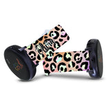 Personalized Rainbow Leopard 20mm Watch Band with Name for Samsung, Garmin and Others