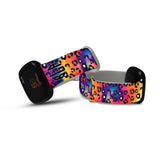 Personalized Tie Dye Leopard Watch Band with Monogram for Fitbit Versa 3 & Fitbit Sense