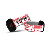Personalized Holiday Watch Band with Name for Fitbit Versa 3 & Fitbit Sense (H5 Pattern)