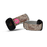 Personalized Leopard Watch Band with Monogram for Fitbit Versa 3 & Fitbit Sense