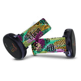 Personalized Safari Leopard 20mm Watch Band with Name for Samsung, Garmin and Others