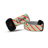 Personalized Holiday Watch Band with Name for Fitbit Versa 3 & Fitbit Sense (H4 Pattern)