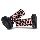 Personalized Pale Leopard 20mm Watch Band with Name for Samsung, Garmin and Others