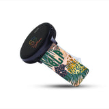 Personalized Palm Leopard 20mm Watch Band with Monogram for Samsung, Garmin and Others - hipave