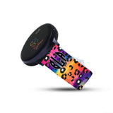 Personalized Tie Dye Leopard 20mm Watch Band with Monogram for Samsung, Garmin and Others - hipave