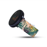 Personalized Palm Leopard 20mm Watch Band with Name for Samsung, Garmin and Others - hipave